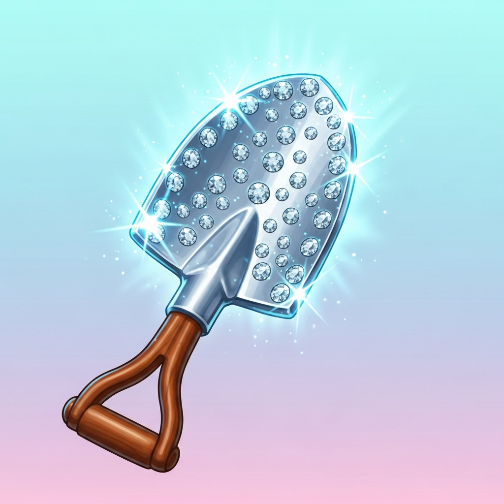 Diamond Shovel Normal Adopt Me pet