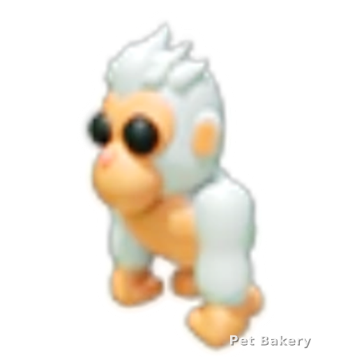 Albino Gorilla Adopt Me pet