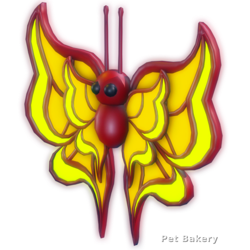 Amber Butterfly Adopt Me pet