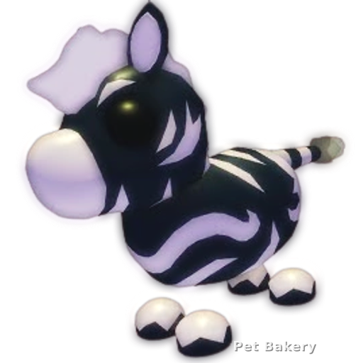 Ash Zebra Adopt Me pet