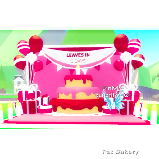 Birthday Butterfly 2024 Adopt Me pet