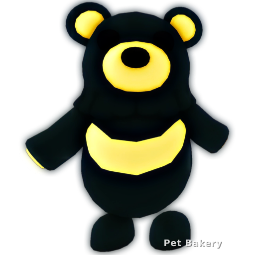 Black Moon Bear Adopt Me pet