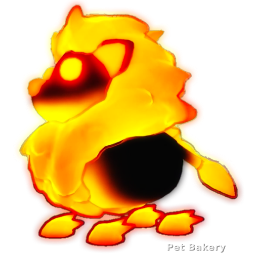 Blazing Lion Adopt Me pet