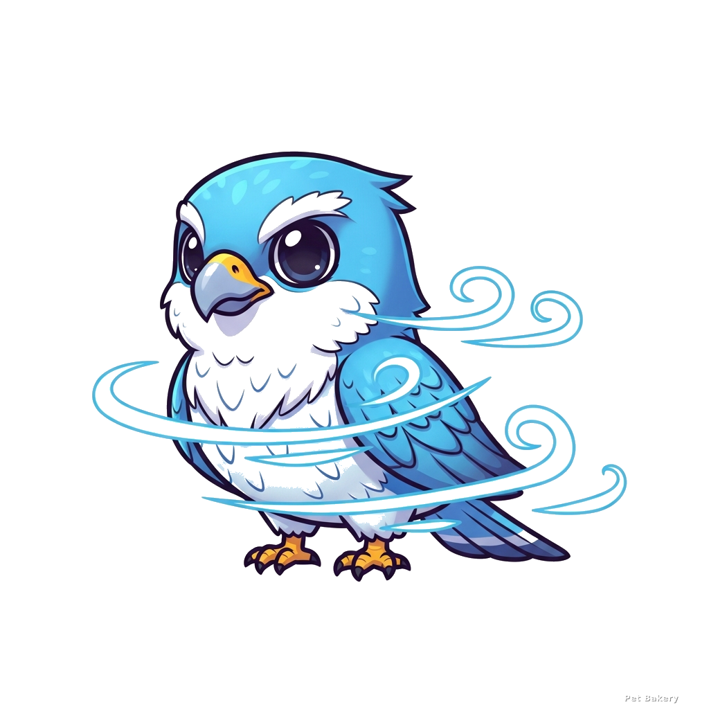 Breeze Falcon Adopt Me pet