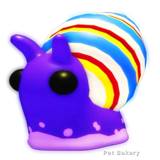 Candy Cane Snail Adopt Me pet