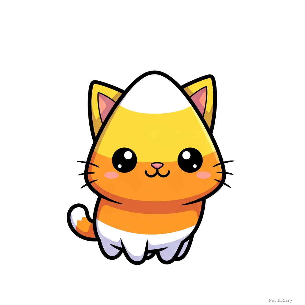Candy Corn Cat Adopt Me pet