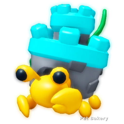 Castle Hermit Crab Adopt Me pet
