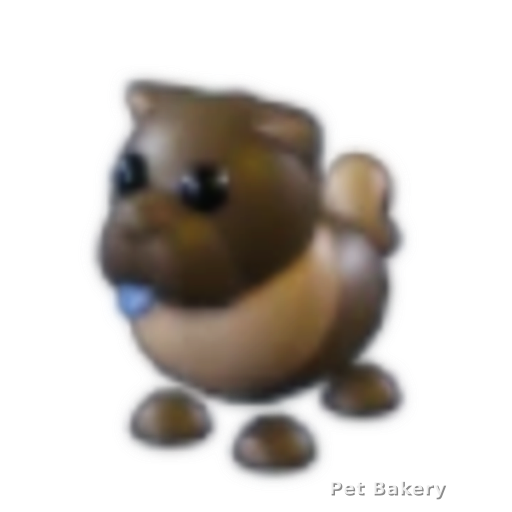 Chocolate Chow-Chow Adopt Me pet