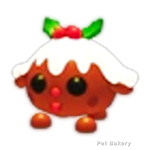Christmas Pudding Pup Adopt Me pet