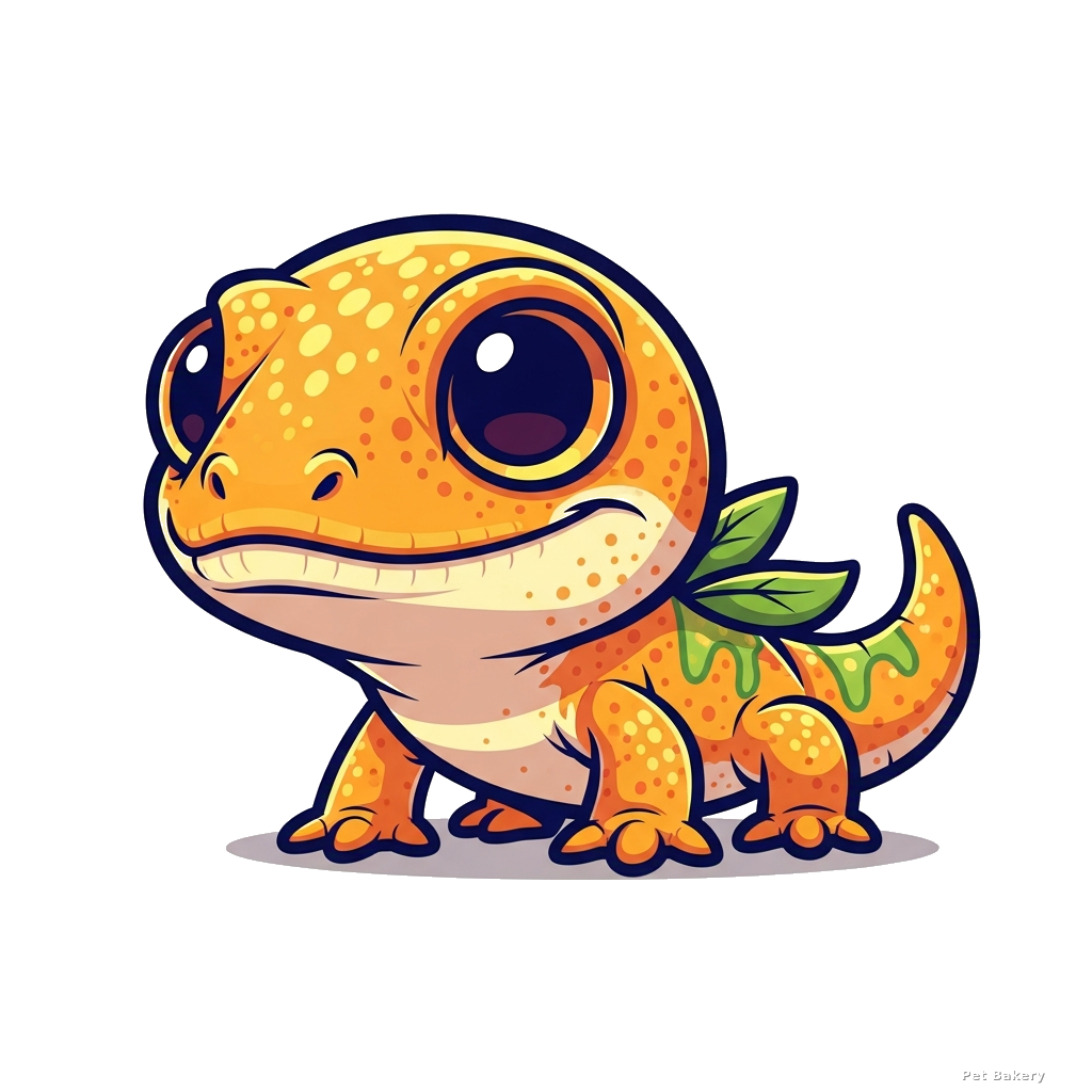 Citrus Gecko Adopt Me pet