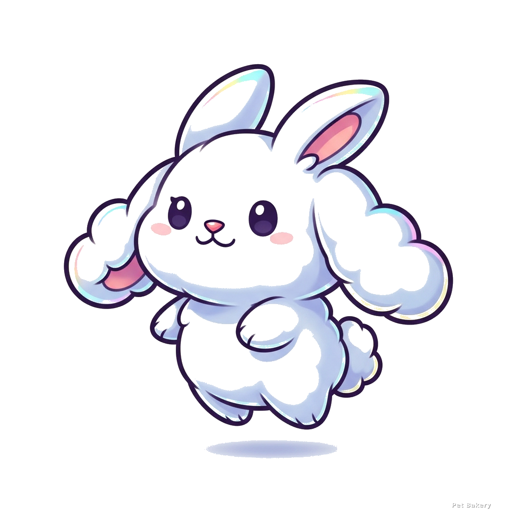 Cloud Rabbit Adopt Me pet