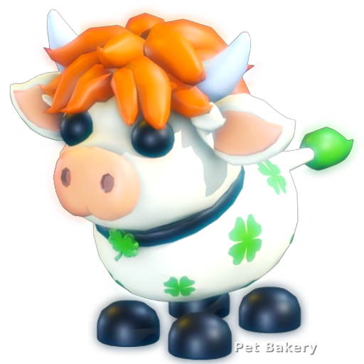 Clover Cow Adopt Me pet