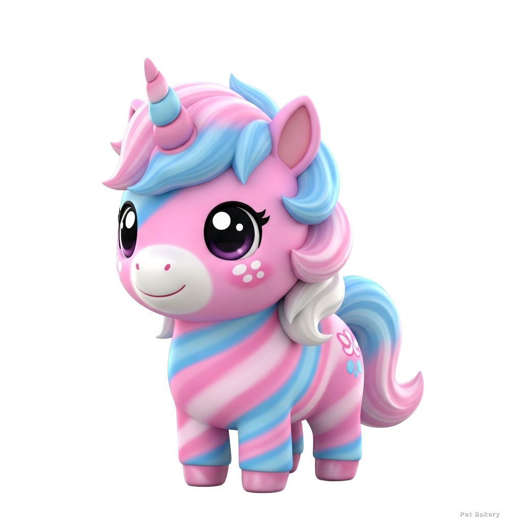 Cotton Candy Unicorn Adopt Me pet
