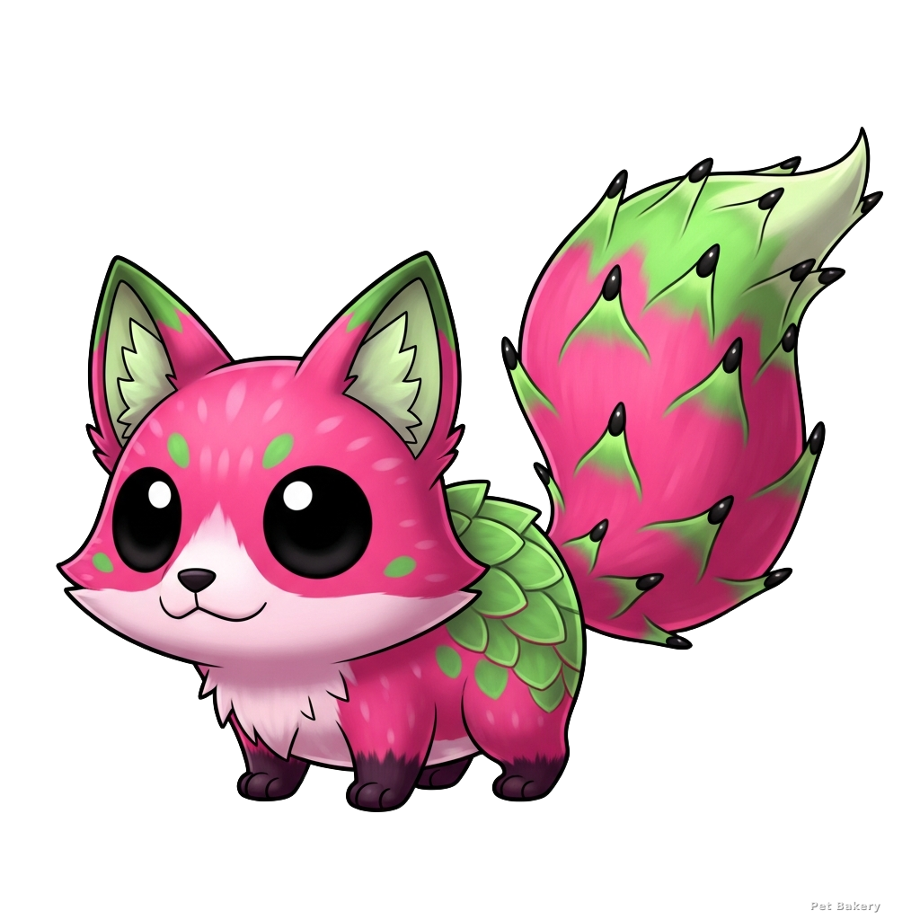 Dragonfruit Fox Adopt Me pet