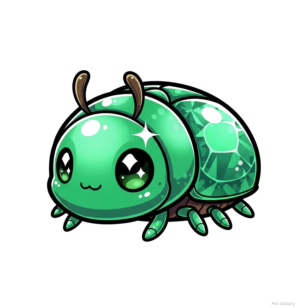 Emerald Beetle Adopt Me pet