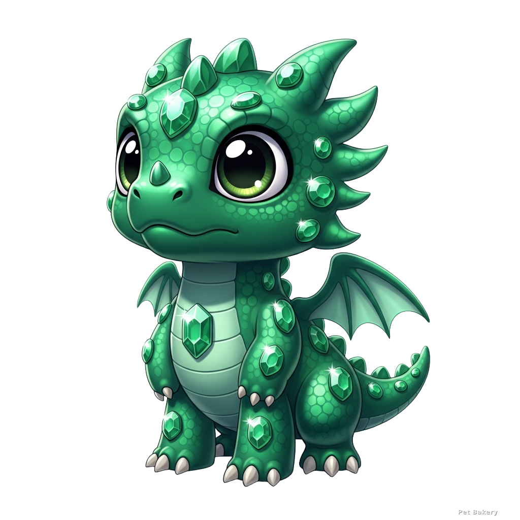 Emerald Dragon Adopt Me pet