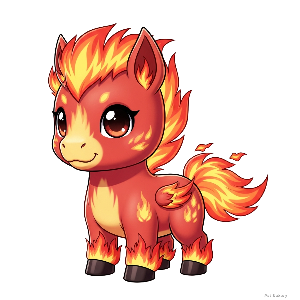 Fire Horse Adopt Me pet