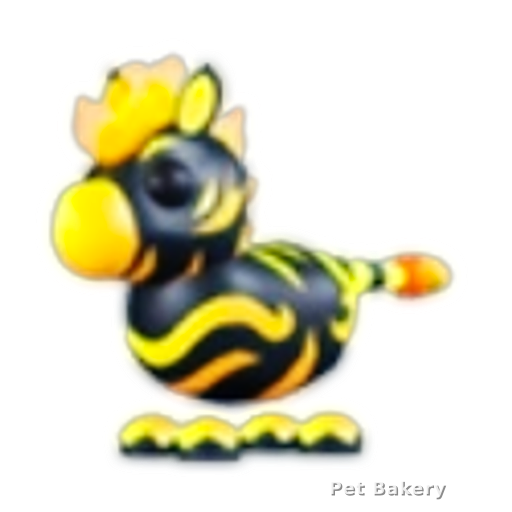 Flaming Zebra Adopt Me pet