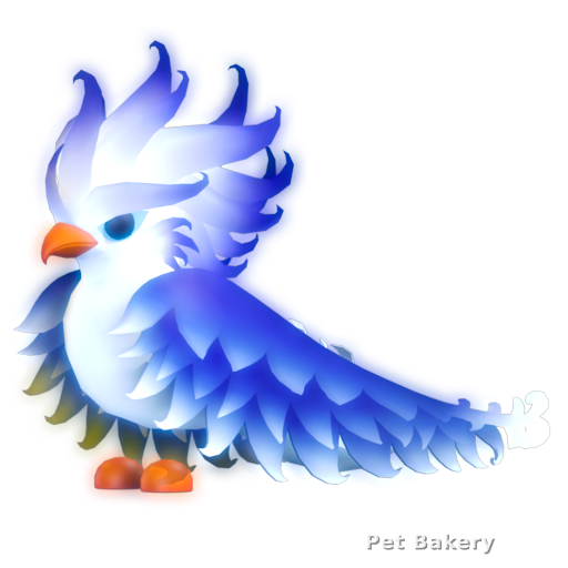 Frost Phoenix Adopt Me pet