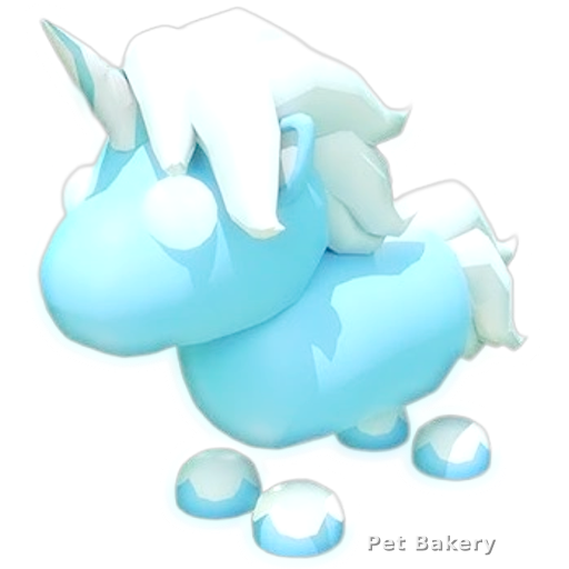 Frost Unicorn Adopt Me pet