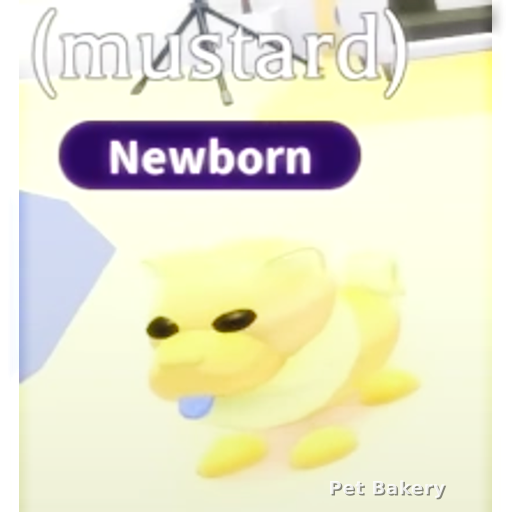Golden Chow-Chow Adopt Me pet