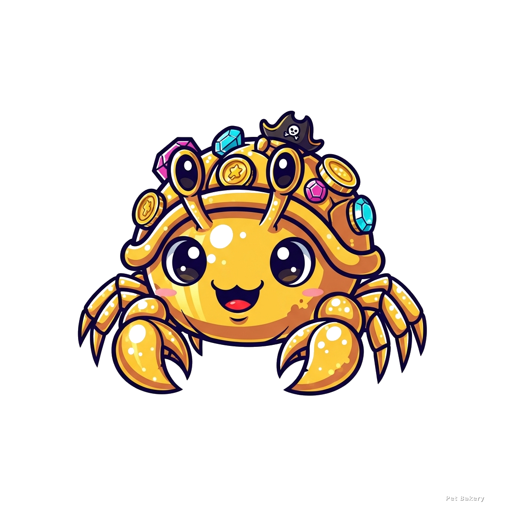 Golden Crab Adopt Me pet