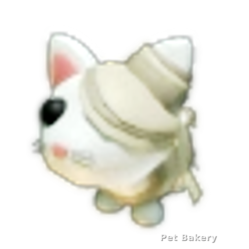 Halloween White Mummy Cat Adopt Me pet