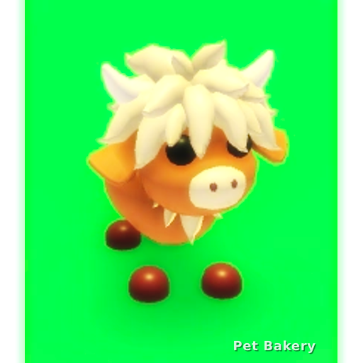 Highland Cow Adopt Me pet