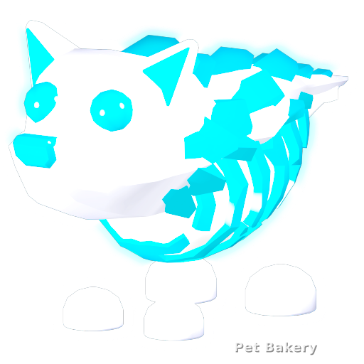 Ice Wolf Adopt Me pet
