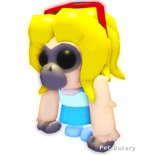 Influencer Gibbon Adopt Me pet