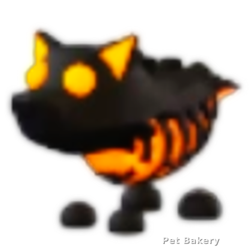 Lava Wolf Adopt Me pet