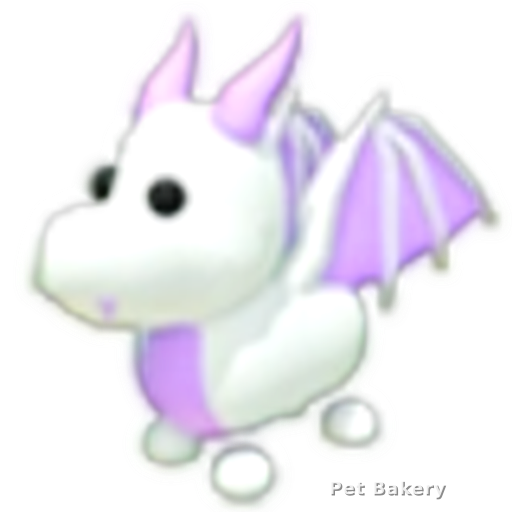 Lavender Dragon Adopt Me pet