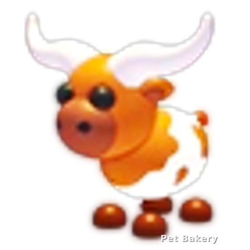 Longhorn Cow Adopt Me pet
