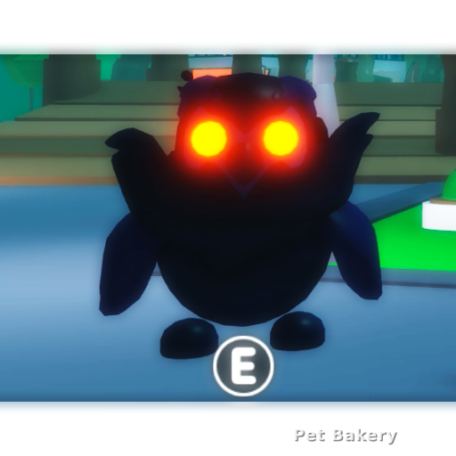 Nightmare Owl Adopt Me pet