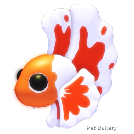 Orange Betta Fish Adopt Me pet