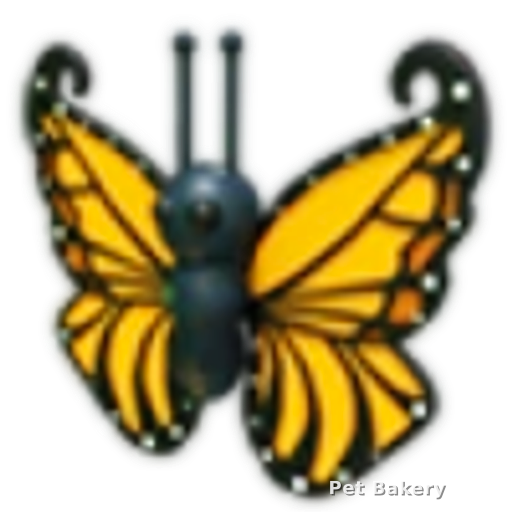 Orange Butterfly Adopt Me pet