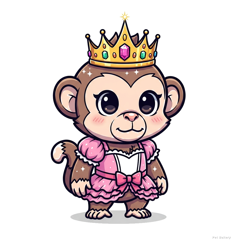 Princess Capuchin Monkey Adopt Me pet