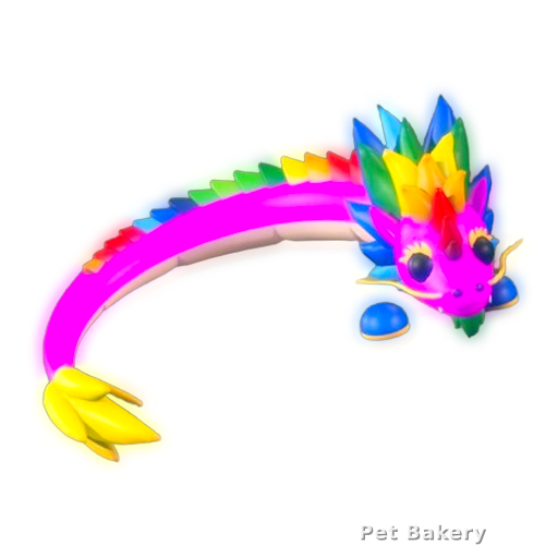 Rainbow Dragon Adopt Me pet
