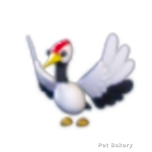 Red Crowned Crane Adopt Me pet