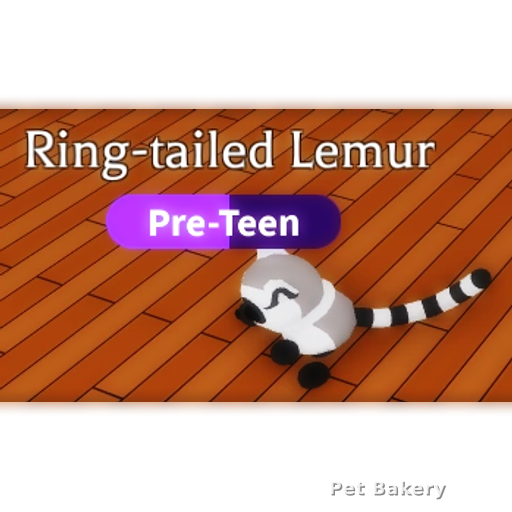 Ring-tailed Lemur Adopt Me pet