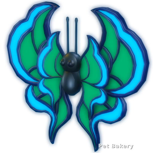Seafoam Butterfly Adopt Me pet