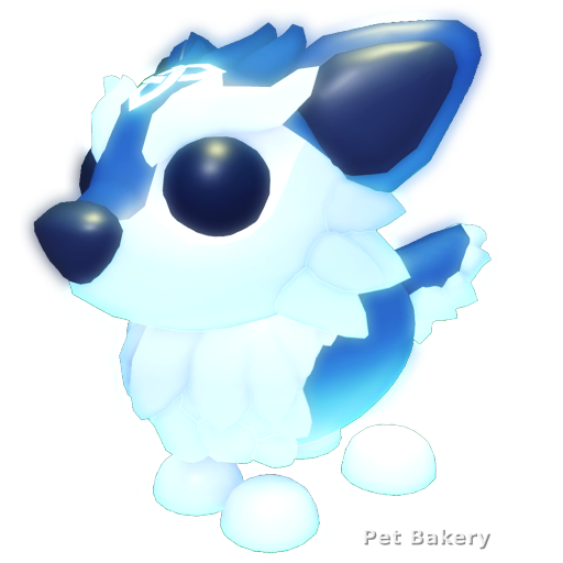 Shiver Wolf Adopt Me pet