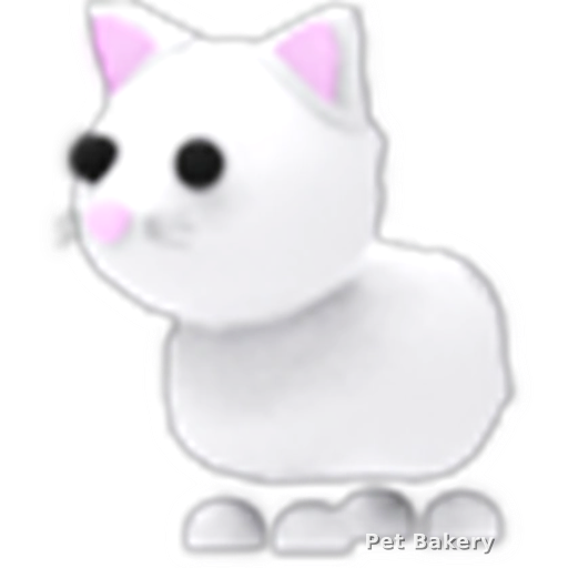 Snow Cat Adopt Me pet