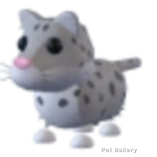 Snow Leopard Adopt Me pet