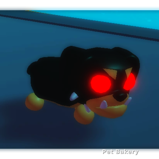 The Black Dog Adopt Me pet