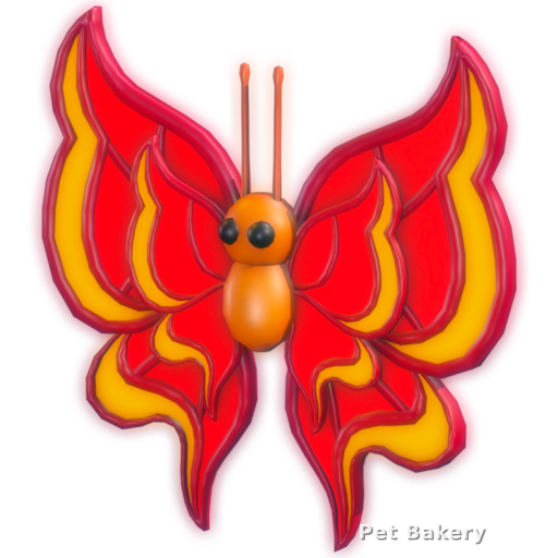 Vermillion Butterfly Adopt Me pet