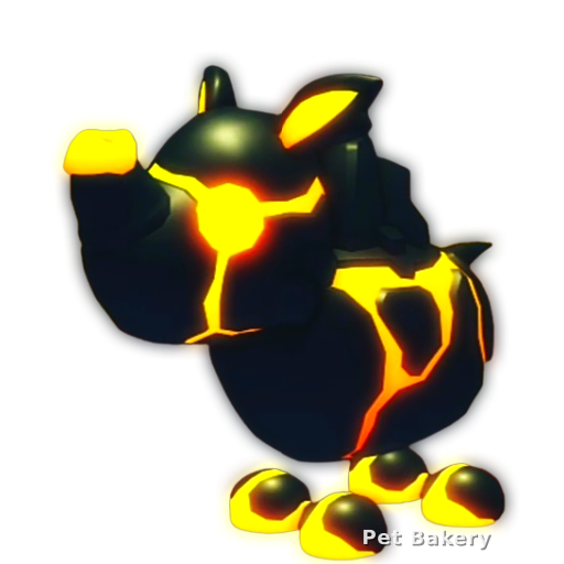 Volcanic Rhino Adopt Me pet