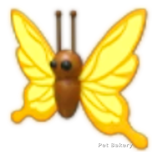Yellow Butterfly Adopt Me pet