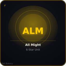 All Might (6-Star) Normal Adopt Me pet