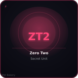 Zero Two (Secret) Normal Adopt Me pet